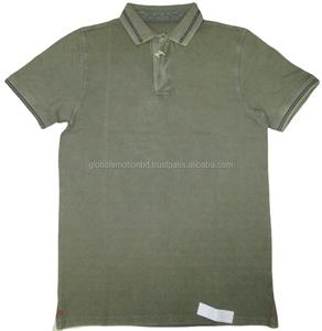 Prix d'usine direct élégant été brodé coton T-Shirts hommes à manches courtes pour Polo col rond HANSEN imprimer dernière grande taille - Product Image 1