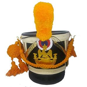 Hoàn hảo OEM bán buôn sinh sản đồng phục thêu chất lượng cao thời trang độc đáo shako hat - Product Image 5