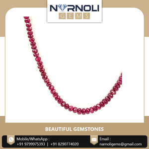 100% Tự Nhiên <span class=keywords><strong>C</strong></span>ủa Ruby Hạt Chuỗi Bởi Tại Giá Bán Buôn - Product Image 4