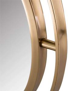 Espejos Decorativos de Pared, Espejo Redondo de Pared Moderno de Lujo con Marco Circular Dorado para Dormitorio o Baño por KSN - Product Image 3