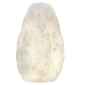 Enhance Your Home Ambiance with Unique <b>Mini</b> Geometric Shape Organic Material Carved Salt <b>Lamps</b> From Sian Enterprises - Product Image 4