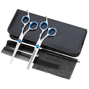 Barber Salon Scissors Shears New Fashion Customized Stainless Steel Barber Scissors Set - Product Image 1