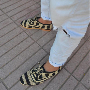 รองเท้าปาล์มชนิดหนึ่งใส่ได้ทั้งชายและหญิงมีสไตล์งานแฮนด์เมด - Product Image 1