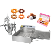 Machines à mini-beignets automatiques Krispy Lil Automatic Orbits Kreme Dounut- Cake à vendre, fabricant de mini-beignets Donas, friteuse à beignets robotisée 1