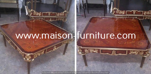 Tối ưu lựa chọn làm bằng tay sang trọng cổ điển bằng gỗ cổ marquetry Bàn cà phê với Salon giao diện điều khiển thiết kế - Product Image 4