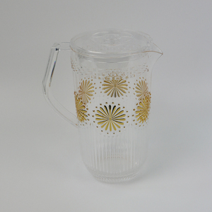 ลายดอกไม้น้ำเย็นเหยือกที่มีฝาปิด1000มิลลิลิตร - Product Image 4