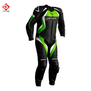 Traje de carreras de cuero de motocicleta de calidad superior personalizado para hombre traje de carrera de cuero genuino al por mayor trajes de motocicleta hechos en Pakistán - Product Image 3
