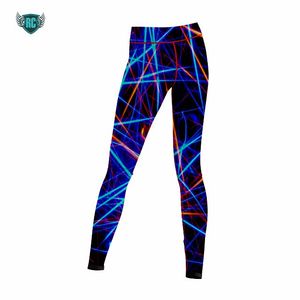 กางเกงเลกกิ้งกีฬาโพลีเอสเตอร์แบบยูนิเซ็กซ์ พิมพ์โลโก้ตามสั่ง ระบายอากาศ ต้านเชื้อแบคทีเรีย แห้งเร็ว แบบรีดร้อน สำหรับเบสบอล ซอฟต์บอล - Product Image 5