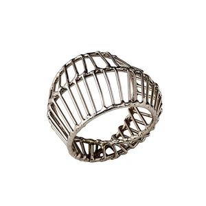 Fabricant de rond de serviette en métal meilleure qualité porte-mouchoirs fait à la main classique élégant en gros nouveau rond de serviette en métal - Product Image 5