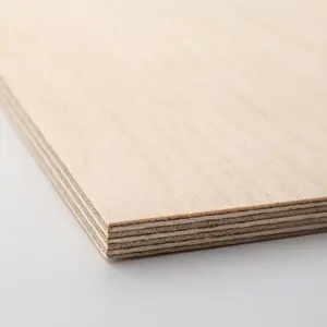 Madera contrachapada de ABEDUL-madera contrachapada de construcción personalizada en tamaño-para madera contrachapada de abedul pintada UV 18mm