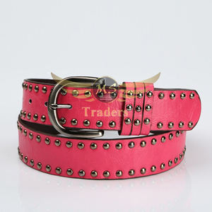 Ceinture pour femmes Style Rock en cuir PU pour Trad Goth Jeans Waist Parts Belts Fashion Decoration - Product Image 5