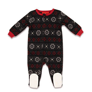 2020 Winter Print OEM Customized Family Matching Pajama Set for Baby Boys Baby Girls & Adults-Eco-Friendly 100% Polyester - Product Image 6