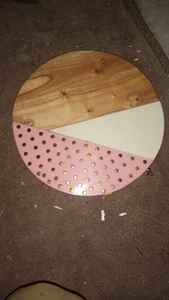 ไม้และเรซิ่นสีขาว Coasters สำหรับตกแต่งบ้านของขวัญ - Product Image 6