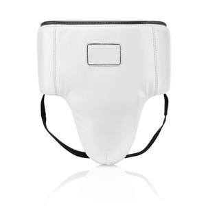 Wholesale Professional Male Martial Arts <b>Groin</b> <b>Protector</b> Leather Kicking Pad for Boxing and Taekwondo for Training Competition - Product Image 1