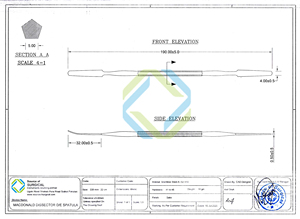 <span class=keywords><strong>MacDonald</strong></span> disector đôi đã kết thúc 190mm thép chất lượng cao chỉnh hình <span class=keywords><strong>MacDonald</strong></span> disector đôi đã kết thúc Hướng dẫn sử dụng lưỡi cùn 190mm - Product Image 4