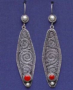 Pendientes colgantes de moda étnicos clásicos hechos a mano - Product Image 2