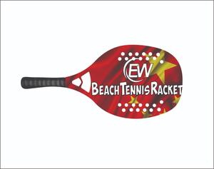 Raquetas de Tenis Playa y Pádel de Fibra de Carbono Personalizadas con Logotipos, Combinaciones de Colores, Peso 310-330g, Longitud 50cm - Product Image 5