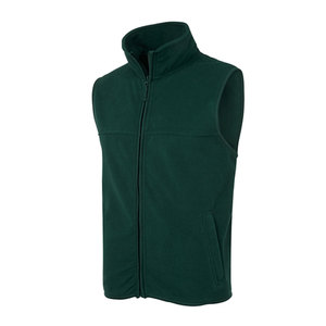 Vestes molletonnées vertes, Gilet sans manches, pour hommes, - Product Image 1