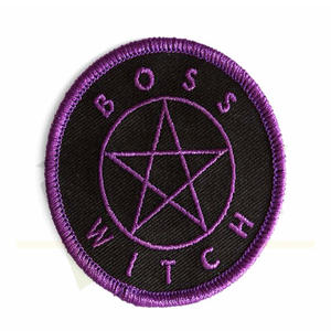 Wholesale Personalized Custom Embroidered Iron-On Felt Fabric Embroidery <b>Patches</b> for Garment Use - Product Image 3