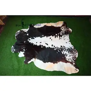 Factory Good wholesale price and fast delivery various goat skin leather area rug