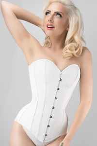 ชุดชั้นในลูกไม้แนววินเทจสำหรับผู้หญิง,ชุดกระชับสัดส่วนชุดคอร์เซ็ตรัดทรงเซ็กซี่สำหรับสาวอวบ - Product Image 3