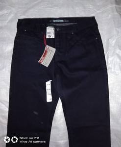 Factory Surplus Apparels Etiquetas de marca originales Slim Fit Straight Dark Denim Algodón Stretch Workout Bangladesh Stock Lot - Product Image 1