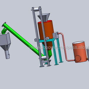 Planta de Gasificación de Biomasa de Madera de 100kw, Gasificación de Astillas de Madera, ISO9001, VEERA BIOPOWER, Acero Inoxidable SVE40 <15% - Product Image 2