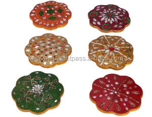 Bâton d'encens en forme de coeur Agarbatti Stand avec lac décoratif et miroir pour usage religieux Salle Aroma Therapy - Product Image 2