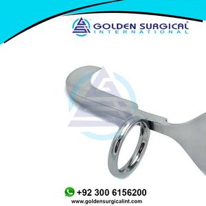 Lames courbées en acier inoxydable, broderie de modernes, lame incurvée avec anneau de finition, Instruments de qualité vétérinaire - Product Image 3