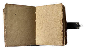 Leather Printed Journal Notebook Handmade Buddha Print Design Vintage Deckle Edge Paper Journals For Men And Women - Craft Unlin - Product Image 4