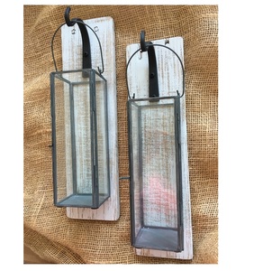 <b>White</b> Metal Candle Lanterns Antique Design <b>Hanging</b> Lantern for Home Living Room Garden Decorative Item - Product Image 5