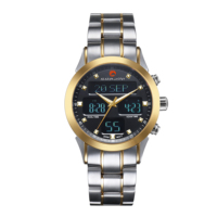 Reloj de Pulsera Islámico de Cuero con Brújula Qibla, Resistente al Agua, con Acabado en Oro Rosa, para Hombre, Proveedor y Mayorista de Fábrica Al Fajr