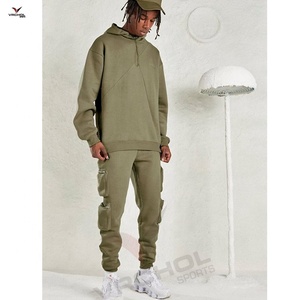 High Quality Unisex Winter Print Design <b>Zip</b> <b>Hooded</b> Tracksuit XS-6XL Plus Sizes Anti-Shrink Quick-Dry Breathable Solid Pattern - Product Image 4