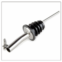 Verseur et aérateur à vin en acier inoxydable avec couvercle, outil de bar écologique, diamètre 11 cm, pour usage domestique et commercial