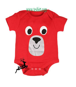 Mamelucos de bebé de algodón de bambú de primera calidad de moda de India algodón orgánico directo de Tirupur Animal Print Cierre de botón a presión gran oferta - Product Image 1