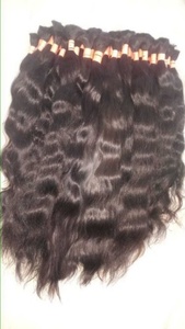 Cheveux naturels remy, livraison gratuite, cheveux humains bouclés, en vrac, naturels, meilleur qualité, donateur, doux et lisse, style indien - Product Image 2