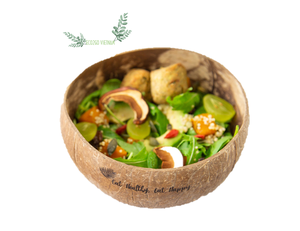Bol en coquille de noix de coco écologique de haute qualité pour bougie de petite taille avec logo laser gratuit fabriqué au Vietnam prix - Product Image 1