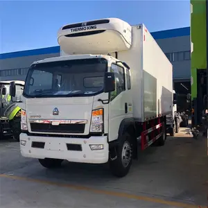 SINOTRUK-camión congelador de buena calidad, camión refrigerado con anzuelos de 10 toneladas