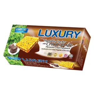 Hwa Tai Luxe Plantaardige Cream Sandwich-20G Chocolade Sandwich Koekjes