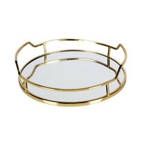 Handmade Decorative <b>Mirror</b> Serving Dish Good Quality Indian Stylish <b>Tray</b> New Designer Hot Selling Serving Platter - Product Image 1