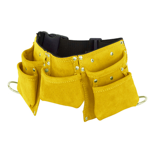 Leather <b>Gardening</b> <b>Tools</b> Storage Bag <b>Belt</b> Florist Bag Personalized Pouch Garden Planner Utility Holder - Product Image 2