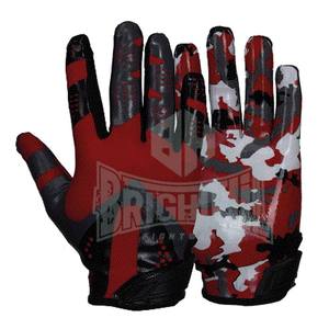 Gants de football pour jeunes américains, personnalisés, de haute qualité, vente en gros, 2020 - Product Image 1