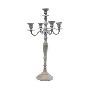 Wedding Decorative Metal <b>Candelabra</b> Premium Quality Handmade Candle Holder High Quality Designer Wholesale Metal Candle Stand - Product Image 5