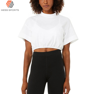 Sudaderas Cortas al por Mayor para Mujer, Nueva Colección, Cuello Redondo, Manga Larga, Casual, Moda Urbana, de la Mejor Calidad - Product Image 4