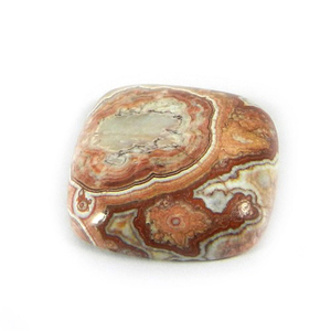Ágata Crazy Lace Natural, 21 mm, Corte Cuadrado Cojín, 4.15 g, Gema Suelta - Product Image 1