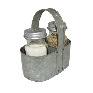 Best Quality Galvanized Tool <b>Caddy</b> Perfect for Home and <b>Kitchen</b> Storage Solutions Available Round Handle Small Size - Product Image 1