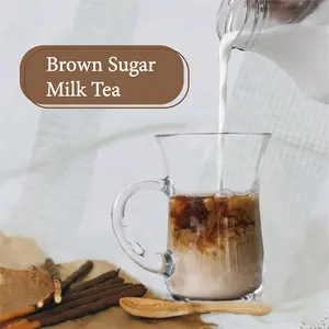 Ready To Ship Taiwan Popular Brown Sugar Milk Tea Syrup For Bubble Milk Tea