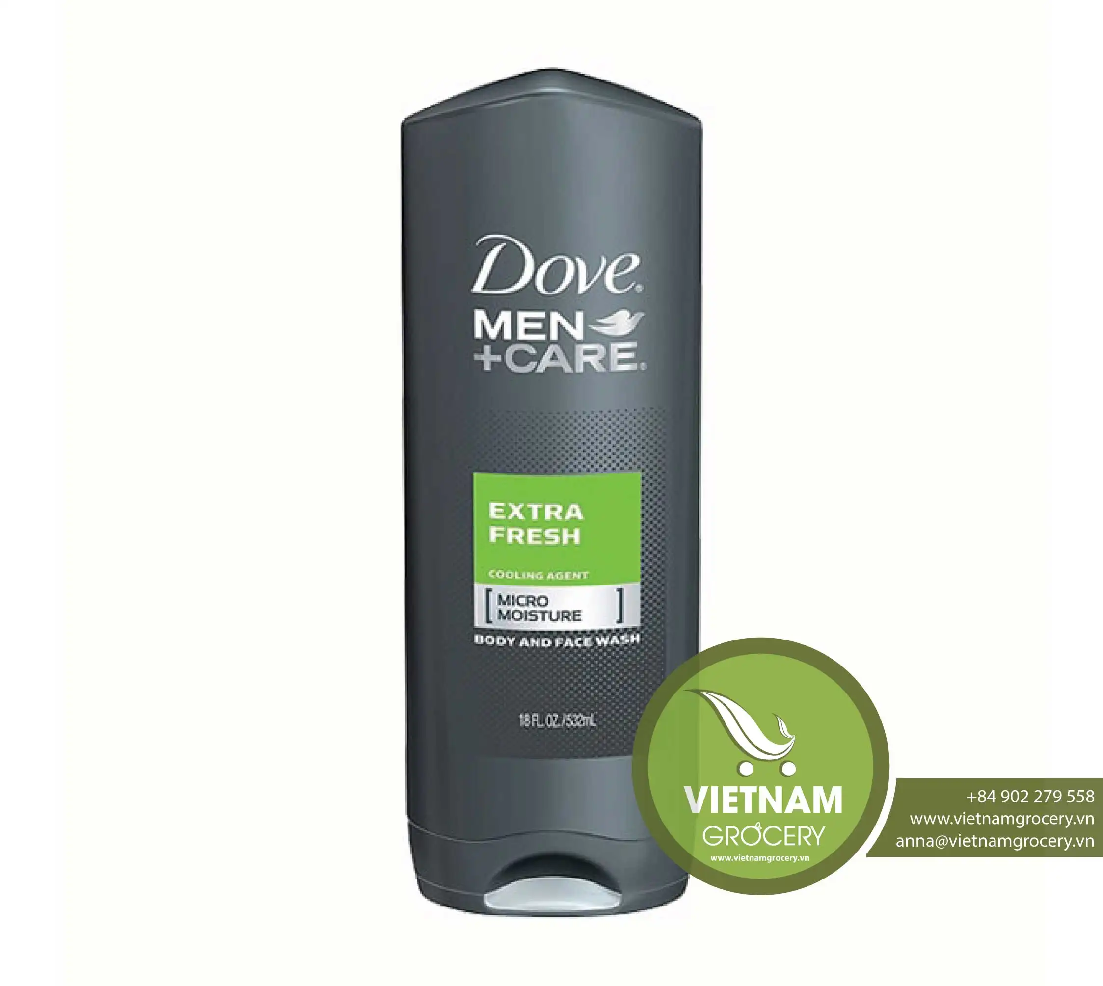 Dovet Men + Care Extra Shower Gel Và Cleanser 532Ml Bán Buôn