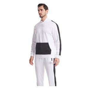 Nouveau hiver à capuche thermique coton polaire pull ensemble pour hommes sport décontracté mode tendance tricot course vêtements de sport - Product Image 4
