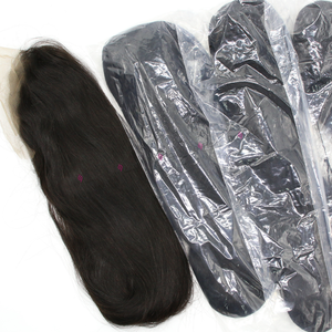 Peluca de cabello humano recto alineado con cutícula de alta calidad y cabello Remy virgen de trama a precios de mayorista - Product Image 5